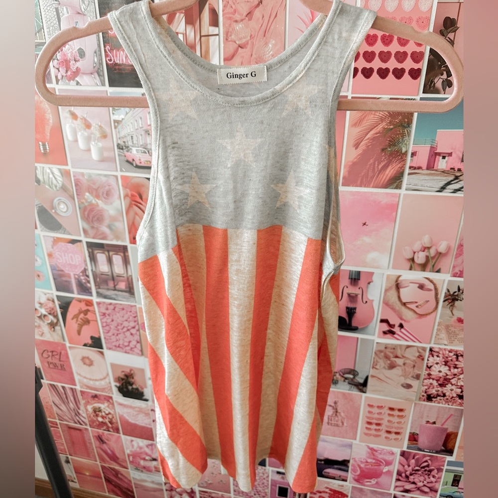 Ginger G USA Tank